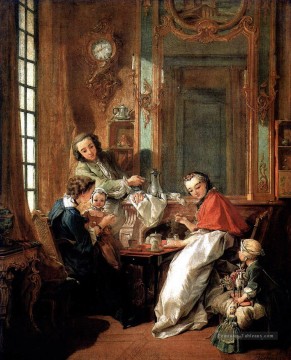  Petit Tableaux - Petit déjeuner François Boucher